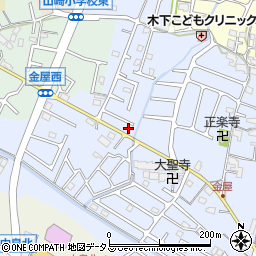 和歌山県岩出市金屋318周辺の地図