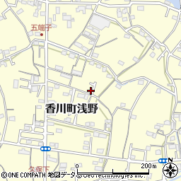 香川県高松市香川町浅野303周辺の地図