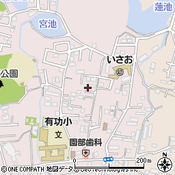 和歌山県和歌山市園部1558周辺の地図