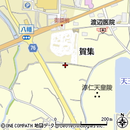 兵庫県南あわじ市賀集365周辺の地図