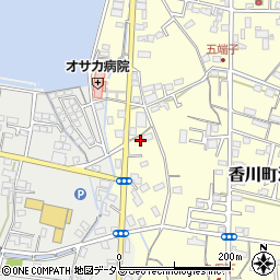 香川県高松市香川町浅野542周辺の地図