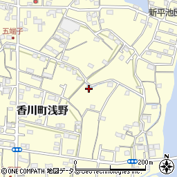 香川県高松市香川町浅野492周辺の地図