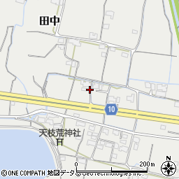 香川県木田郡三木町田中999-3周辺の地図