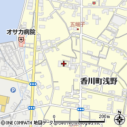 香川県高松市香川町浅野534周辺の地図