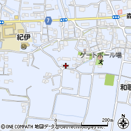 和歌山県和歌山市弘西847周辺の地図