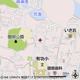 和歌山県和歌山市園部1574周辺の地図