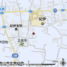 和歌山県和歌山市弘西977周辺の地図