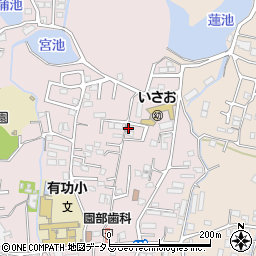 和歌山県和歌山市園部1545周辺の地図