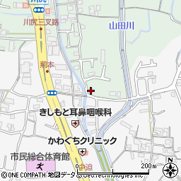 和歌山県岩出市川尻113周辺の地図