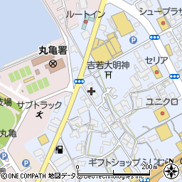 サーパス田村町管理事務室周辺の地図