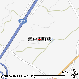 広島県尾道市瀬戸田町荻周辺の地図