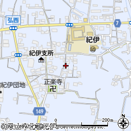 和歌山県和歌山市弘西1018周辺の地図