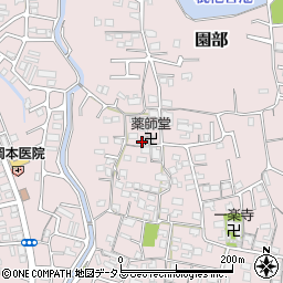 和歌山県和歌山市園部502周辺の地図