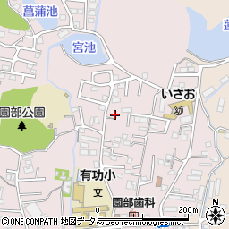 和歌山県和歌山市園部1566周辺の地図