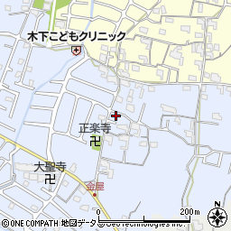 和歌山県岩出市金屋151周辺の地図