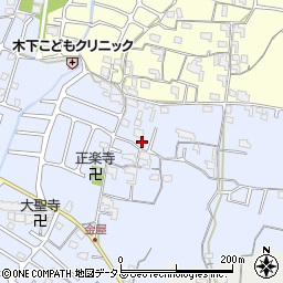 和歌山県岩出市金屋156周辺の地図