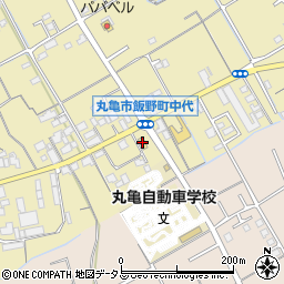ローソン丸亀飯野町店周辺の地図