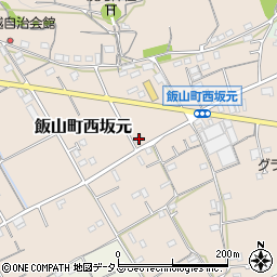 香川県丸亀市飯山町西坂元167周辺の地図