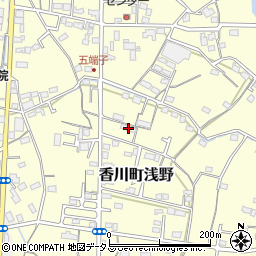 香川県高松市香川町浅野283周辺の地図
