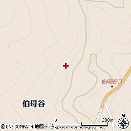 奈良県吉野郡川上村伯母谷11周辺の地図