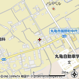 香川県丸亀市飯野町東二399周辺の地図
