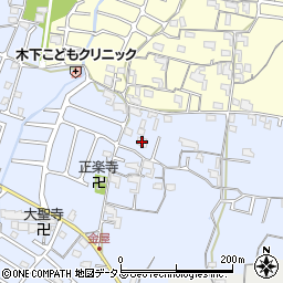 和歌山県岩出市金屋154周辺の地図