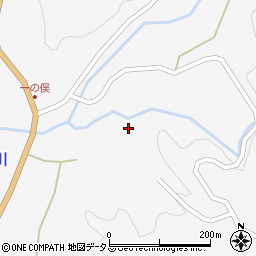 山口県下関市豊田町大字一ノ俣208周辺の地図