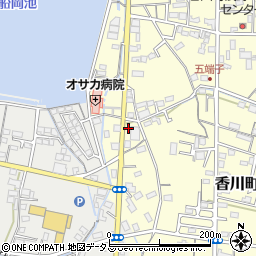 香川県高松市香川町浅野275周辺の地図