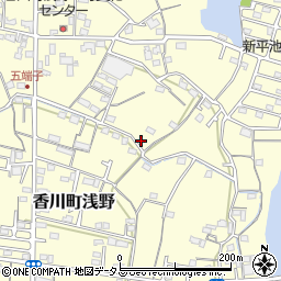 香川県高松市香川町浅野310周辺の地図