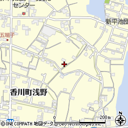 香川県高松市香川町浅野312周辺の地図