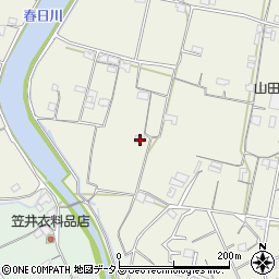 香川県高松市川島東町1667周辺の地図