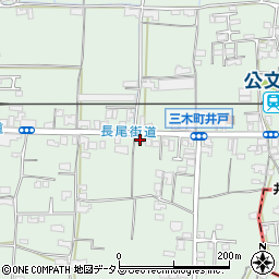 香川県木田郡三木町井戸2568周辺の地図