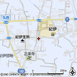 和歌山県和歌山市弘西1023周辺の地図