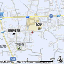 和歌山県和歌山市弘西972周辺の地図