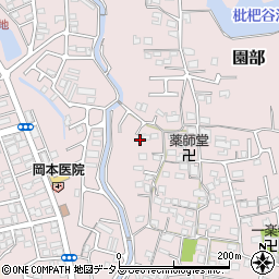 和歌山県和歌山市園部477周辺の地図