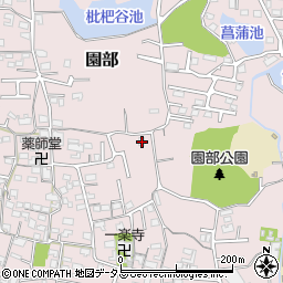 和歌山県和歌山市園部253周辺の地図