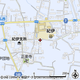 和歌山県和歌山市弘西973周辺の地図