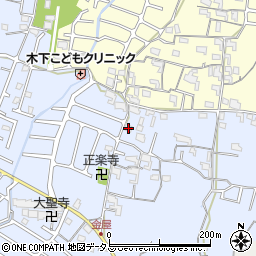 和歌山県岩出市金屋153周辺の地図