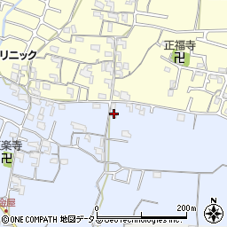 和歌山県岩出市金屋72周辺の地図
