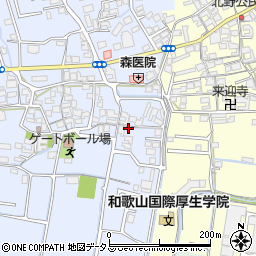 和歌山県和歌山市弘西869周辺の地図