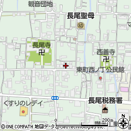 岸上時計メガネ店周辺の地図