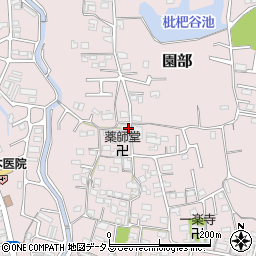 和歌山県和歌山市園部505周辺の地図