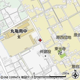 香川県丸亀市郡家町3516-4周辺の地図