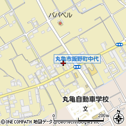 香川県丸亀市飯野町東二297周辺の地図