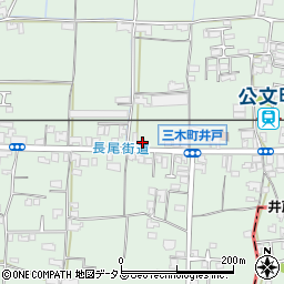 香川県木田郡三木町井戸4158周辺の地図