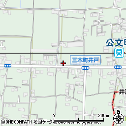 香川県木田郡三木町井戸4158周辺の地図