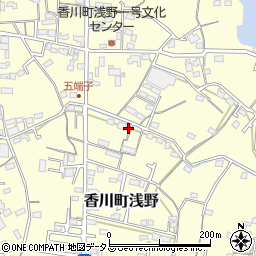 香川県高松市香川町浅野296周辺の地図