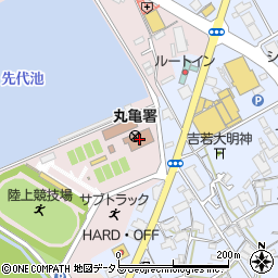 香川県丸亀市新田町1周辺の地図