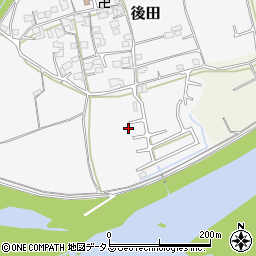和歌山県紀の川市後田278-14周辺の地図