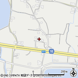 香川県木田郡三木町田中761周辺の地図